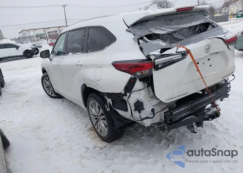 2024 Toyota Highlander Platinum z USA, uszkodzony, nr VIN 5TDKDRBH3RS559413